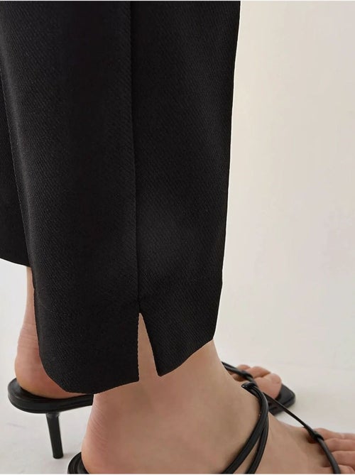Pantalon droit taille haute - Kiabi Pantalon droit taille haute - Kiabi