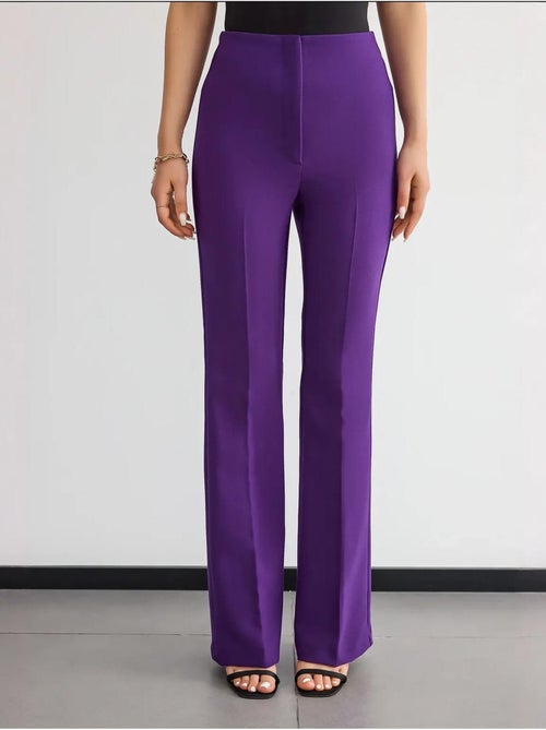 Pantalon droit taille haute - Kiabi Pantalon droit taille haute - Kiabi