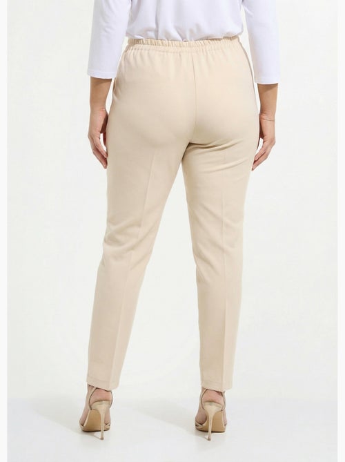 Pantalon droit taille semi-élastiquée - Afibel - Kiabi Pantalon droit taille semi-élastiquée - Afibel - Kiabi