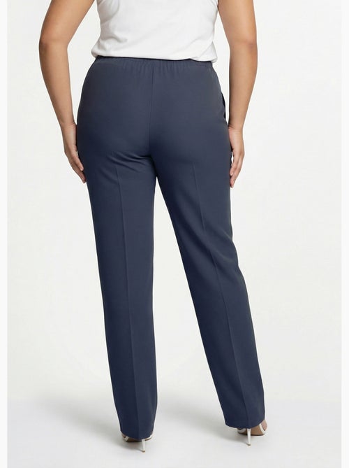 Pantalon droit taille semi-élastiquée - Afibel - Kiabi