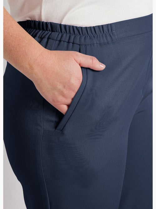 Pantalon droit taille semi-élastiquée - Afibel - Kiabi