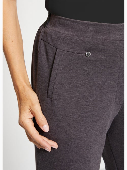 Pantalon droit taille semi élastiquée - afibel - Kiabi Pantalon droit taille semi élastiquée - afibel - Kiabi