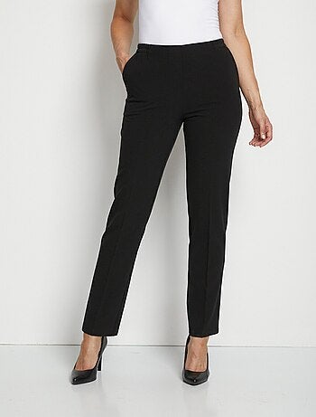 Pantalon droit taille semi-élastiquée - Afibel