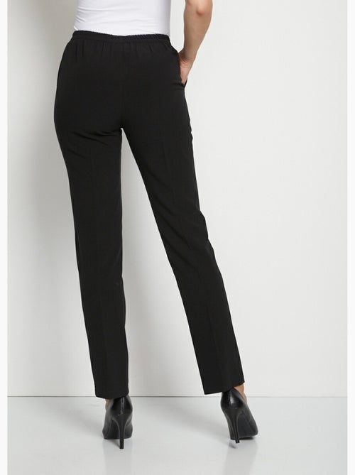Pantalon droit taille semi-élastiquée - Afibel - Kiabi