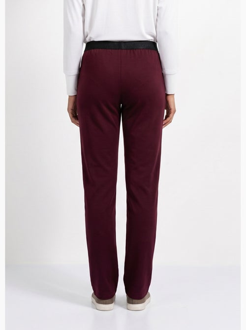 Pantalon droit taille semi élastiquée - afibel - Kiabi