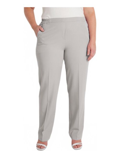 Pantalon droit taille semi-élastiquée - Kiabi