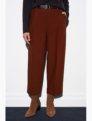 Pantalon droit tailleur femme dilvin