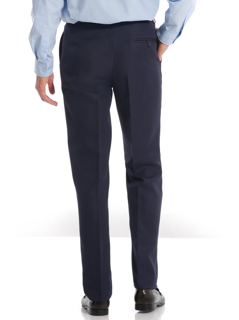 Pantalon droit tout confort - DAXON Bleu marine - Kiabi