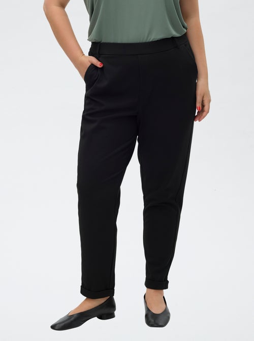 Pantalon droit uni - Kiabi