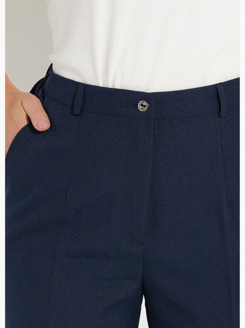 Pantalon droit uni taille semi élastiquée - afibel - Kiabi Pantalon droit uni taille semi élastiquée - afibel - Kiabi
