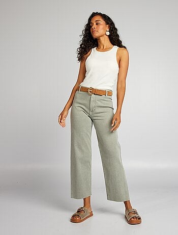 Pantalon droit wide leg - L28