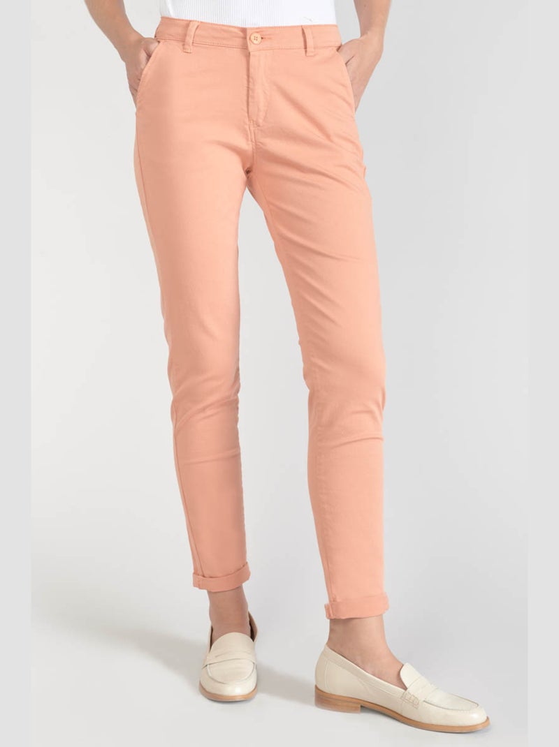 Pantalon DYLI 3 chino 'Le Temps Des Cerises' Blanc - Kiabi