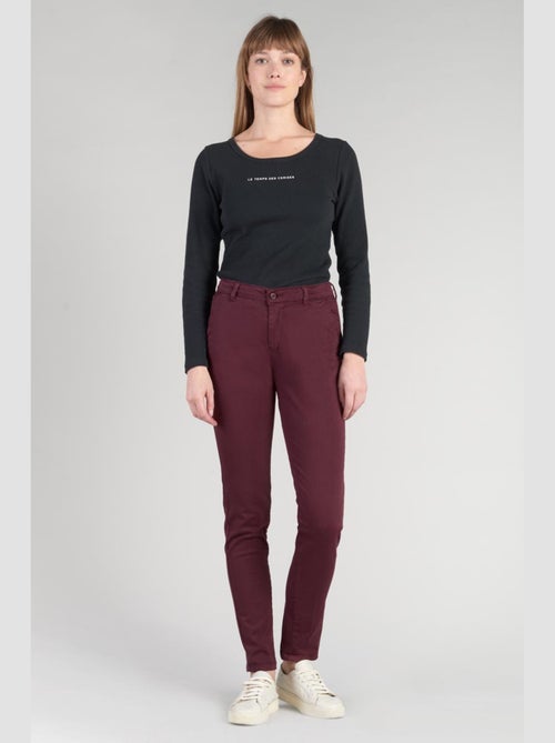 Pantalon DYLI 4 chino 'Le Temps Des Cerises' - Kiabi