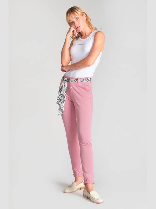 Pantalon DYLI 5 chino 'Le Temps Des Cerises' - Kiabi