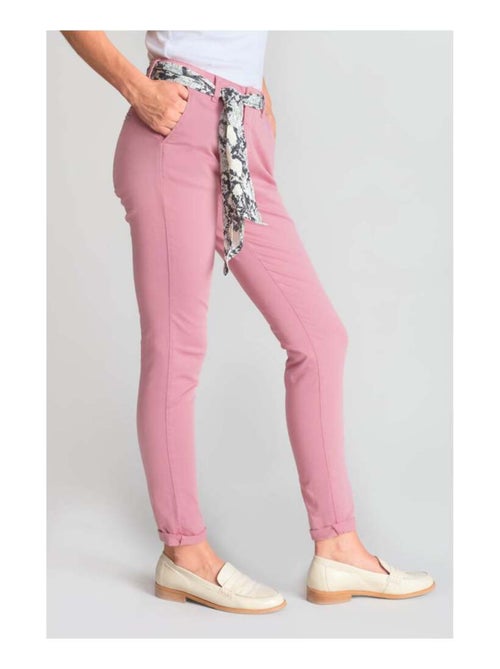 Pantalon DYLI 5 chino 'Le Temps Des Cerises' - Kiabi