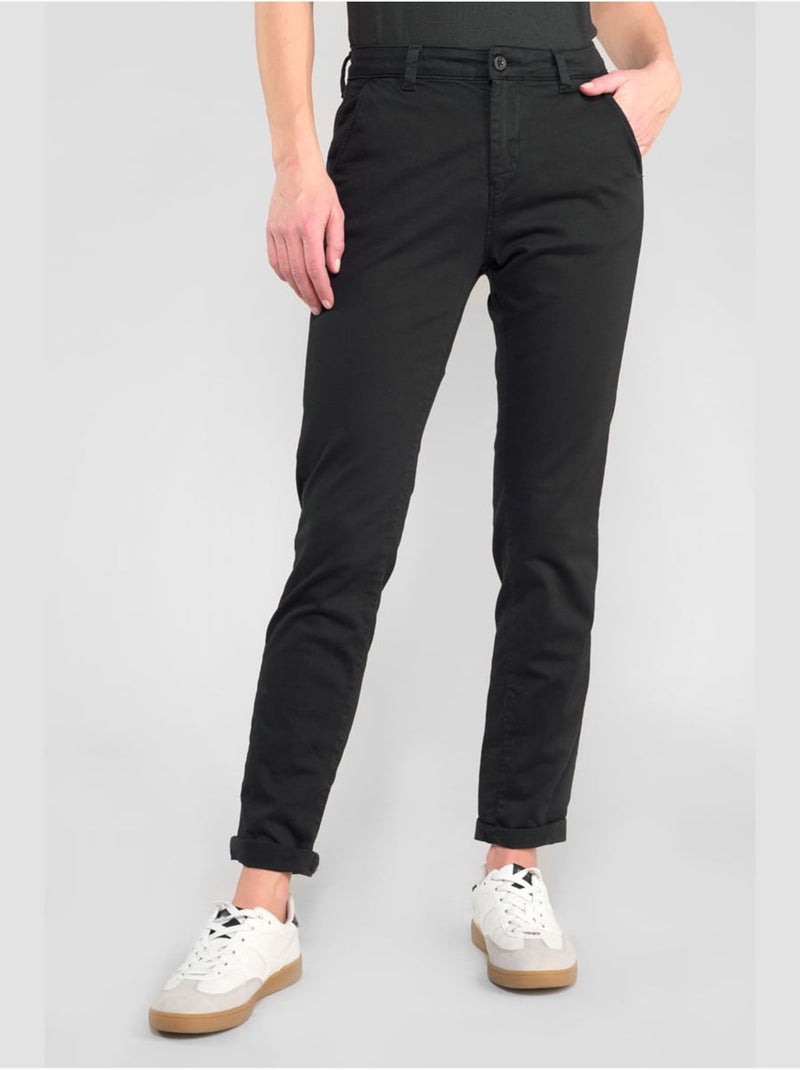 Pantalon DYLI 6 chino 'Le Temps Des Cerises' Noir - Kiabi
