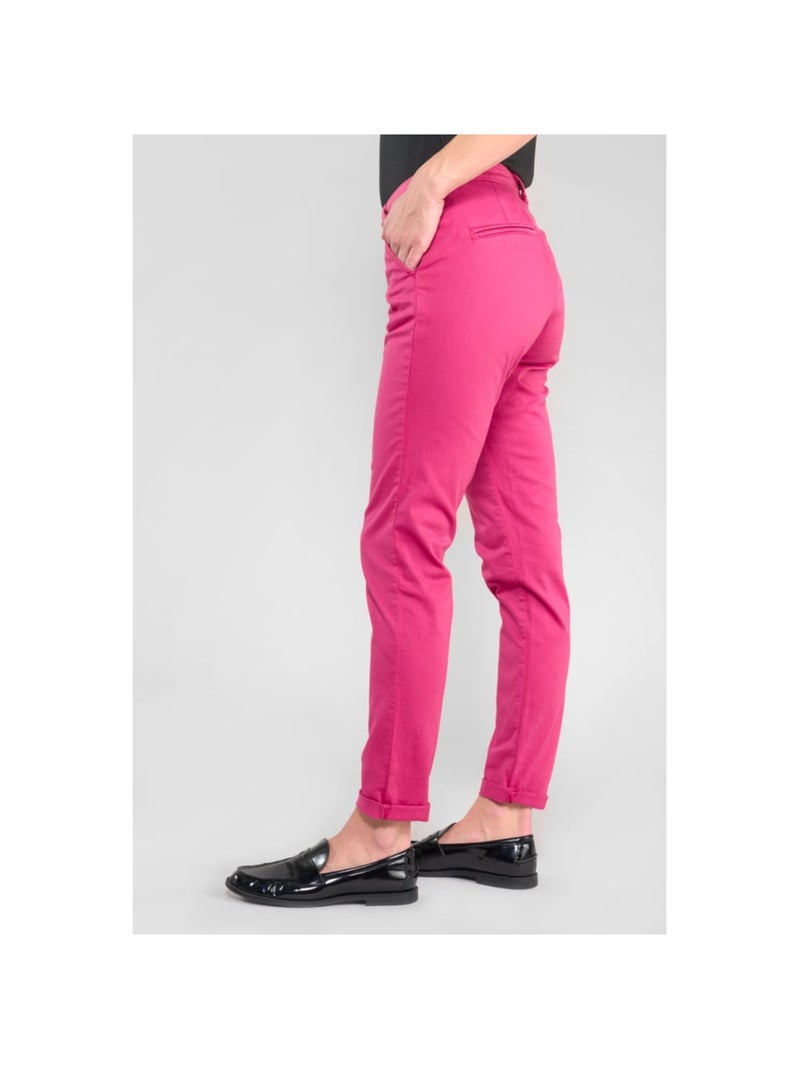 Pantalon DYLI 6 chino 'Le Temps Des Cerises' Rose - Kiabi