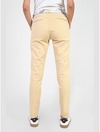 Pantalon dyli 7 chino 'le temps des cerises'