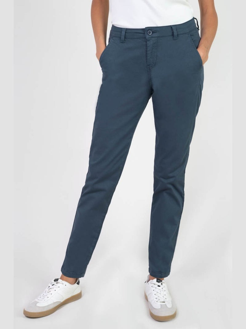 Pantalon DYLI 7 chino 'Le Temps Des Cerises' Bleu - Kiabi