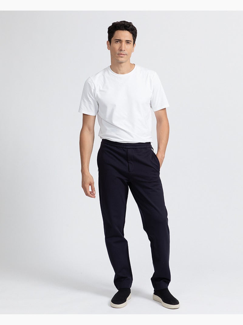Pantalon easy   regular - new man Bleu - Kiabi