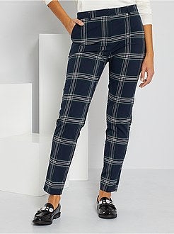 Pantalon écossais - Kiabi