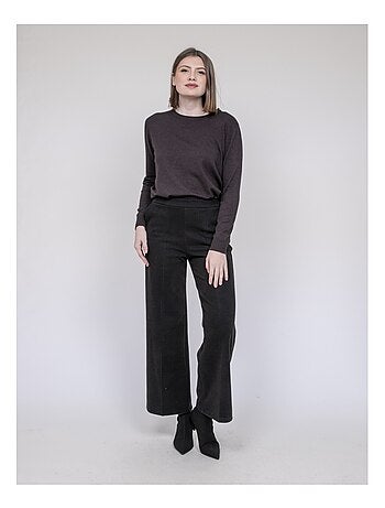 Pantalon effet laine EDVIGE