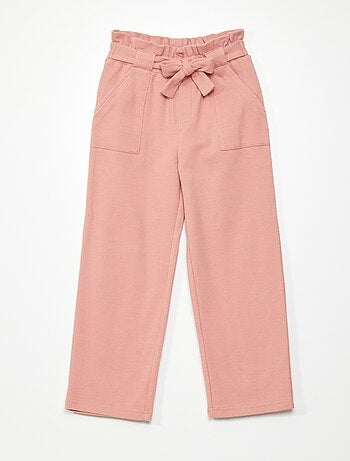 Pantalon de sport large - rose - Kiabi - 12.00€