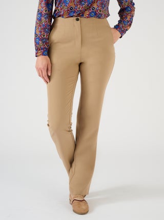 Pantalon effet ventre plat - Damart