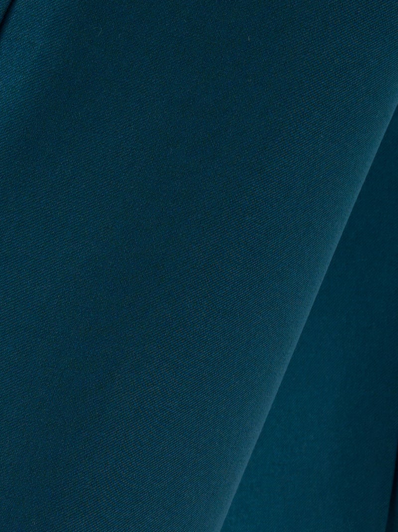 Pantalon effet ventre plat - Damart Bleu pétrole - Kiabi