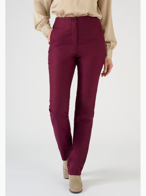 Pantalon effet ventre plat - Damart - Kiabi