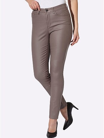 Pantalon Effet Ventre Plat - Taille Courte - Helline