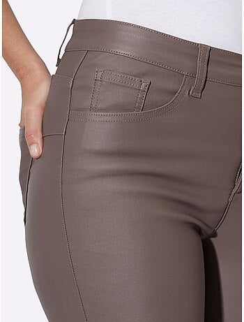 Pantalon Effet Ventre Plat - Taille Courte - Helline