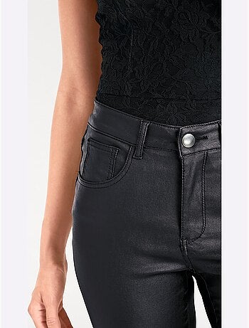 Pantalon Effet Ventre Plat - Taille Courte - Helline