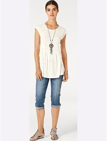 Pantalon effet ventre plat - taille standard - helline