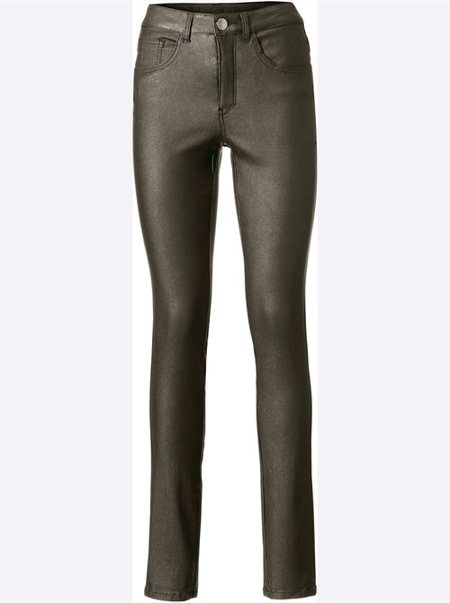 Pantalon Effet Ventre Plat - Taille Standard - Helline - Kiabi Pantalon Effet Ventre Plat - Taille Standard - Helline - Kiabi