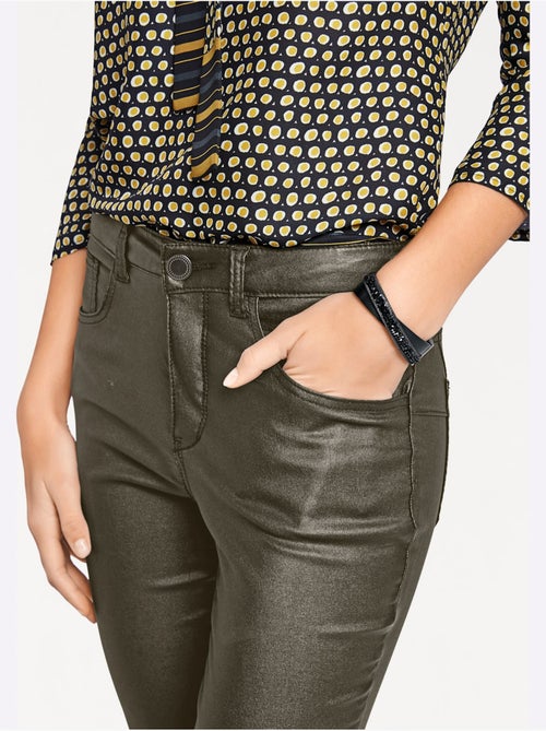 Pantalon Effet Ventre Plat - Taille Standard - Helline - Kiabi Pantalon Effet Ventre Plat - Taille Standard - Helline - Kiabi