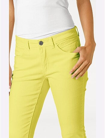Pantalon Effet Ventre Plat Coupe Skinny - Taille Standard - Helline