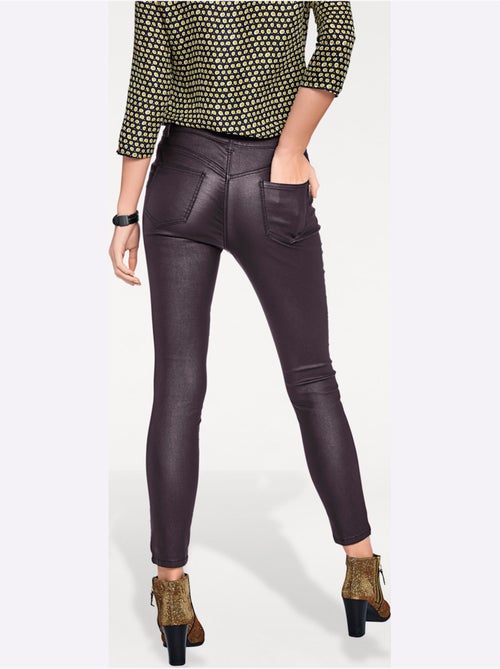 Pantalon Effet Ventre Plat Coupe Skinny Tendance - Taille Standard - Helline - Kiabi