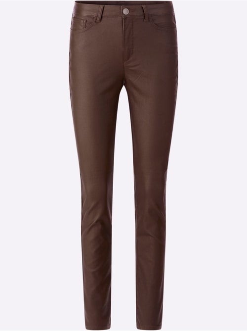 Pantalon Effet Ventre Plat Coupe Skinny Tendance - Taille Standard - Helline - Kiabi