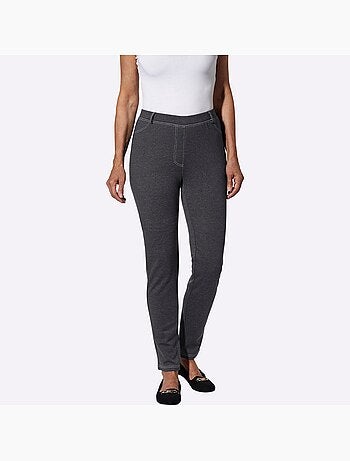Pantalon élastique avec passants et poches plaquées - Taille standard - Moda Vilona