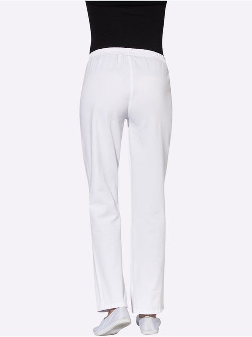 Pantalon élastique avec poches et pieds larges - Taille standard - Witt - Kiabi Pantalon élastique avec poches et pieds larges - Taille standard - Witt - Kiabi