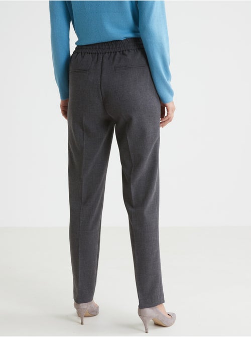 Pantalon élastiqué ceinture droite - DAXON - Kiabi Pantalon élastiqué ceinture droite - DAXON - Kiabi