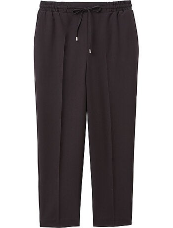 Pantalon élastiqué ceinture droite - DAXON