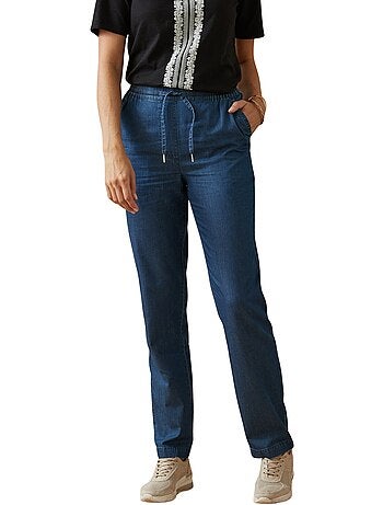 Pantalon élastiqué chambray - DAXON