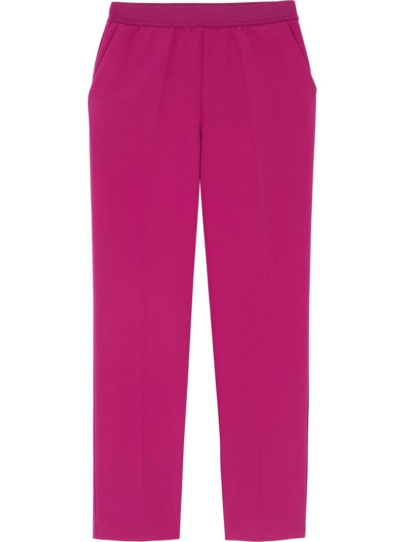 Pantalon élastiqué femme - DAXON Rose - Kiabi