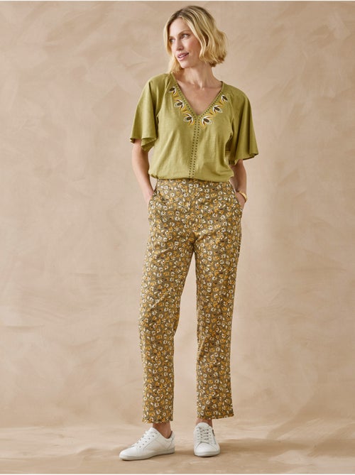 Pantalon élastiqué fluide - DAXON - Kiabi Pantalon élastiqué fluide - DAXON - Kiabi