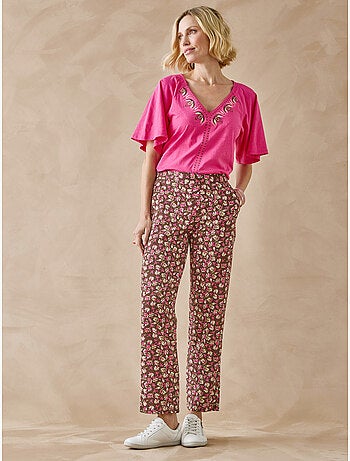 Pantalon élastiqué fluide - DAXON