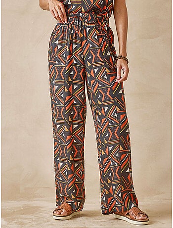 Pantalon élastiqué large et fluide - DAXON