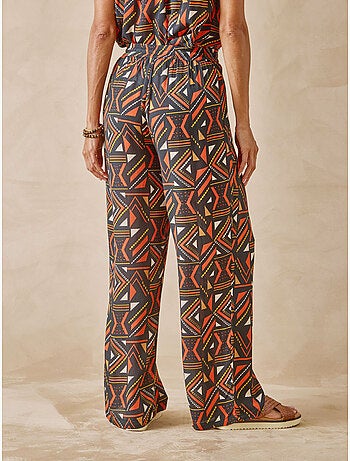 Pantalon élastiqué large et fluide - DAXON