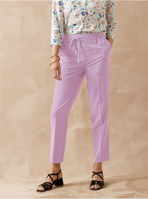 Pantalon élastiqué longueur 7/8ème - DAXON - Kiabi